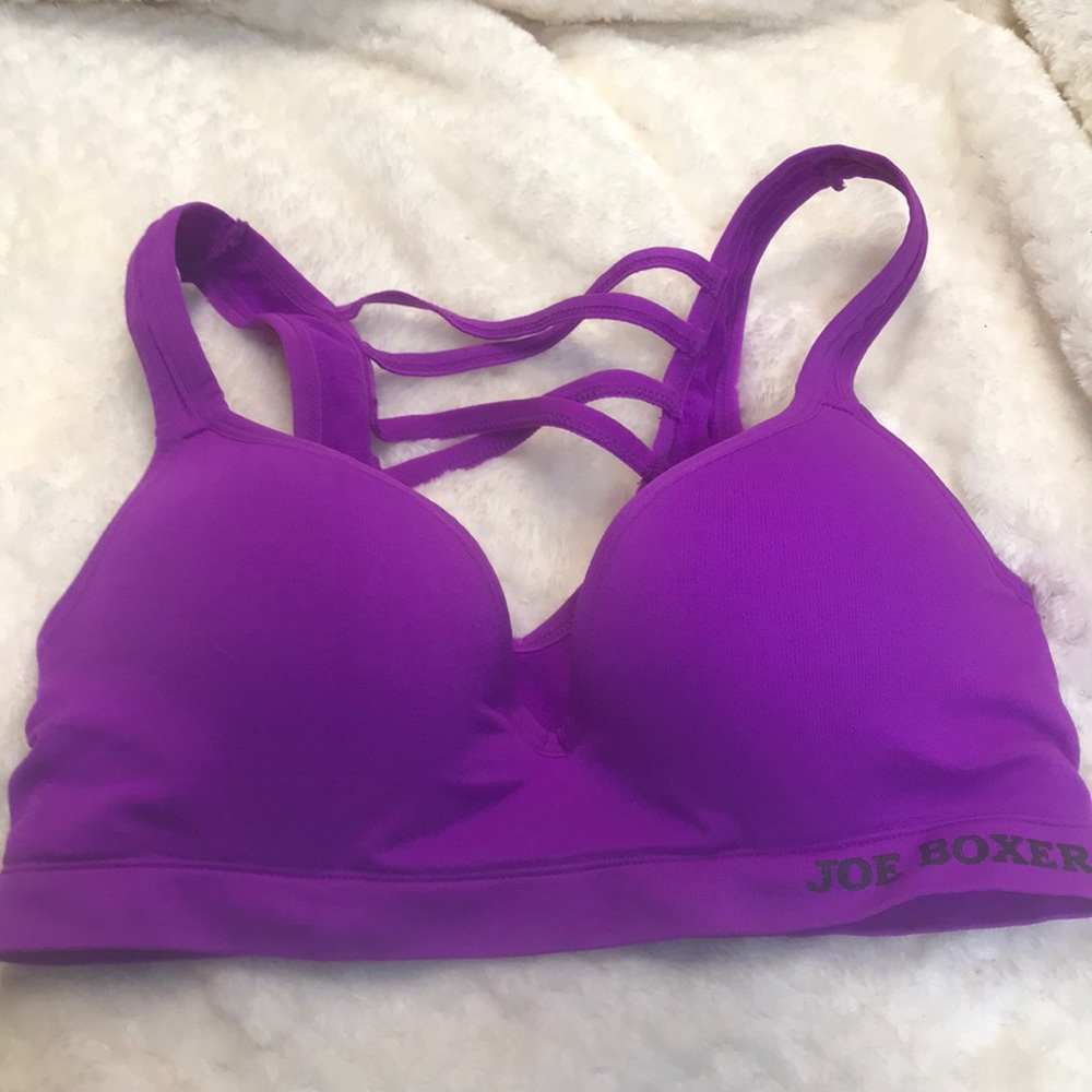 Electric Violet Underwire Sports Bra